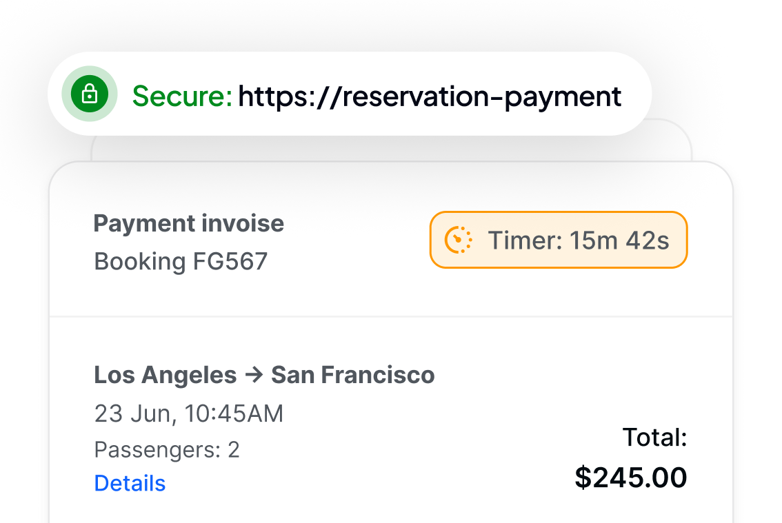 Direct payment links